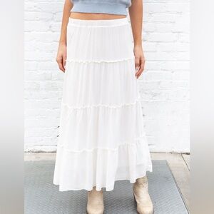 Brandy Melville Izzy Tiered Skirt